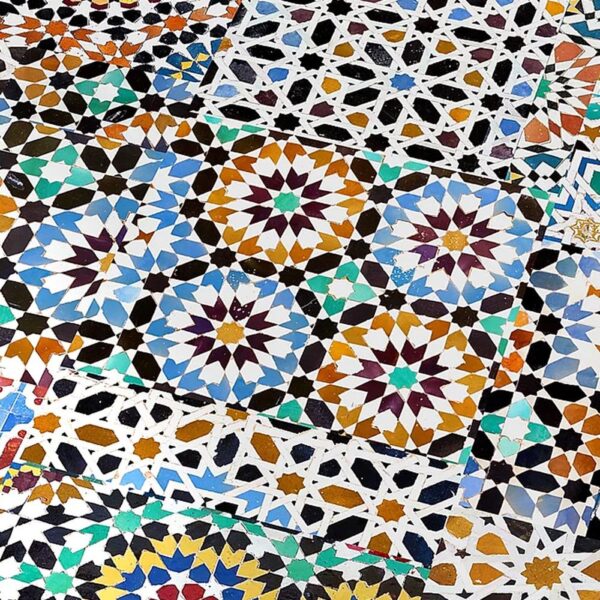 Laminátové podlahy FALQUON • Quadraic | Q001 Mosaic MT