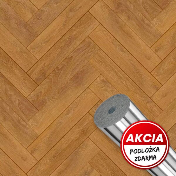 Laminátové podlahy KRONOORIGINAL HERRINGBONE • 8573 Harlech Oak