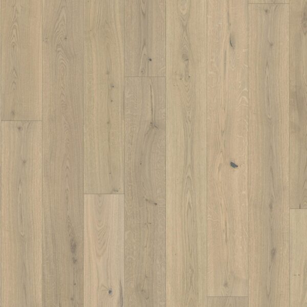 Drevené podlahy Engineered Wood Flooring Classic 3060 Living Plus, Dub Soave biely matný biely lak. 1-lamela široká M4V, 1748894, 2200x185x13 mm