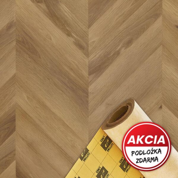 Kompozitné a vinylové podlahy ARBITON • Amaron Chevron | CLC 147 Georgetown Oak